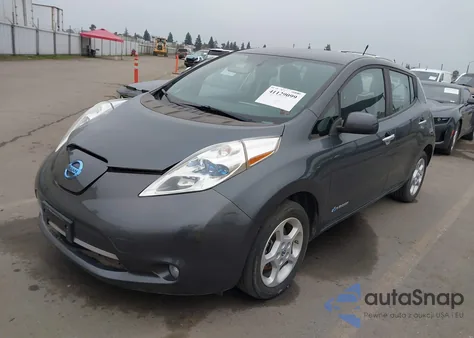 2013 Nissan Leaf S из США, поврежденный, VIN 1N4AZ0CP2DC419321